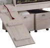 Jose Whitewash Twin Hideout Jr Loft Bed Climb-up Ramp Detail