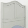 Mariah White Bunk Beds for Girls Bed End Detail
