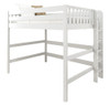 Crystal White High Queen Loft Bed