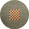 Hartwell Game Table Chess & Checker Board Side Top View
