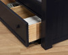 Beatrice White Chest of Drawers Drawer Glide Detail