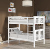 Anaya White Bunk Bed Twin over Twin Room 3