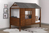 Wilder's Twin Size Log Cabin Bed Room