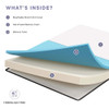 Knox Memory Foam Twin Mattress Layer Detail