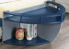 High Seas Navy Blue Twin Boat Bed Detail