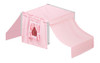 Devon's Natural Soft Pink/White Top Tent