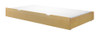 Devon's Natural Optional Twin Storage Trundle shown with Mattress
