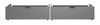 Rylan Gray Optional Set of 2 Storage Drawers Front View