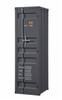 Shipping Container Gray Metal Wardrobe