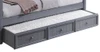 Moreno Grey Optional XL Storage Trundle