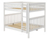 Lily White Full XL Bunk Beds