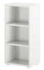 Madeline White Narrow Bookcase (included only with the Full Size)