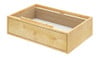 Most Fun Natural Optional Single Under Bed Storage Drawer Angled View
