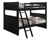 Eberhardt Black Full XL Bunk Beds