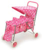 Baby Doll Stroller for 3
