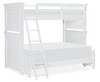Selena White Twin over Full Bunk Bed