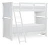 Selena White Twin Bunk Beds