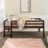 Eldon Walnut Twin Size Low Toddler Loft Bed lifestyle
