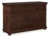 Finn Brown Cherry Double Dresser