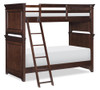 Finn Brown Cherry Twin Bunk Beds