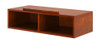 Arthur Chestnut Optional Single Under Bed Storage Cubby Angled View