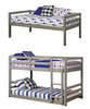 Harlow Gray 3 Bed Bunk Bed 1 bed separated