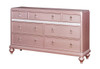 Eliza Rose Gold 7 Drawer Dresser