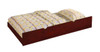 Grier Cherry Twin Size Platform Bed Optional Twin Trundle