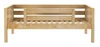 Taylor’s Natural Twin Size Toddler Daybed-Slatted Ends Front View