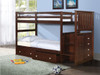 Weatherford Twin over Twin Stairway Bunk Bed shown with Optional Set of 2 Storage Drawers