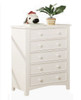 Raelin White Kids Chest of Drawers