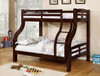 Dunbar Dark Walnut Twin over Full Bunk Bed Room