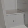 Rylan Gray Bunk Beds with Stairs Tread Detail