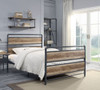 Tanha Wood and Metal Bed Frame Room