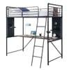 Big Sur Twin Loft Bed with Desk
