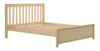 Becks Natural Queen Bed No Mattress