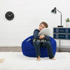 Big Joe Classic Bean Bags for Kids with Kid Sapphire Blue Room