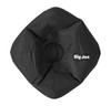 Big Joe Classic Bean Bags for Kids Top View Black