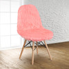 Hermosa Pink Yeti Faux Fur Teen Chairs Room