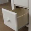 Chelsea White L Shape Loft Bed Chest Drawer Detail