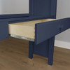 Baldwin Blue L Shape Loft Bed Desk Drawer Detail