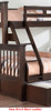 Cassia Gray New Short Bent Ladder shown in Espresso