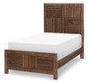 Cinnamon Ranch Kids Twin Bed Frame Angled View