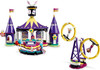 Lego Friends Magical Funfair Roller Coaster 41685 ticket booth and rings
