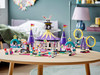 Lego Friends Magical Funfair Roller Coaster 41685 in room on table