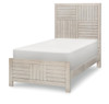 White Rock Kids Twin Bed Frame Angled View
