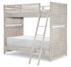 White Rock Twin Bunk Beds for Kids Angled View