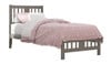 Elba Gray Twin XL Platform Bed Frame