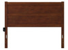 Sage Walnut Queen Size Headboard Front View