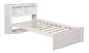 Evelyn White Corner Daybed Bookcase Bed only